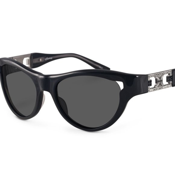 Women's Sunglasses by SAMA EYEWEAR Rendezvou BLK - Picture 1 of 1